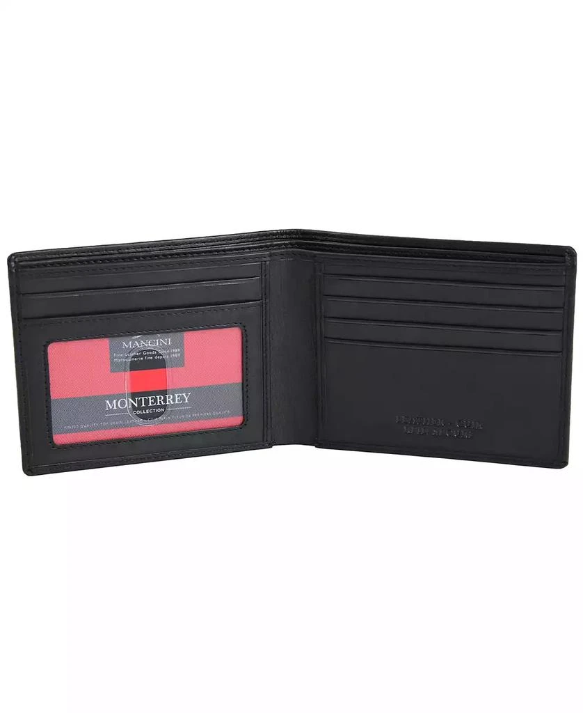 商品Mancini Leather Goods|Men's Monterrey Collection Bifold Wallet,价格¥180,第4张图片详细描述