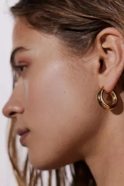 商品Urban Outfitters|Essential Medium Tube Hoop Earring,价格¥76,第1张图片