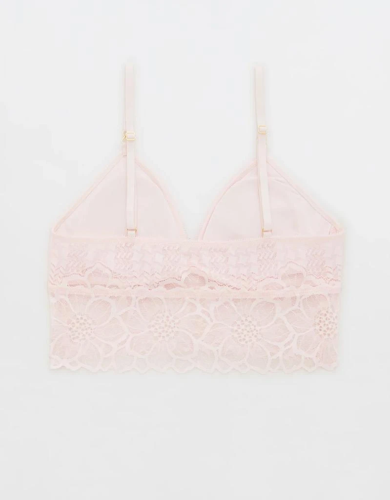 商品Aerie|Aerie Snow Angel Lace Padded Bralette,价格¥121,第5张图片详细描述