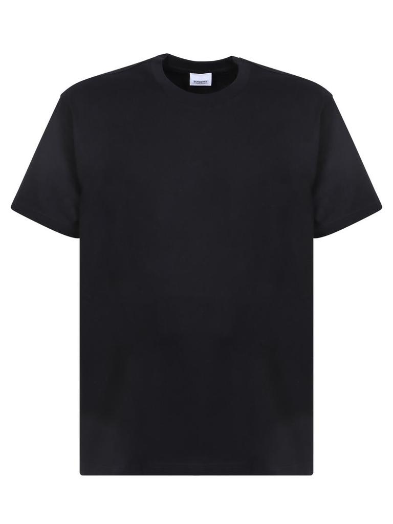 BURBERRY T-SHIRT SHORT SLEEVES RELAXED FIT AND APPLICATION OF CRYSTALS THAT DRAW THE EQUESTRIAN RIDER BY BURBERRY商品第1张图片规格展示