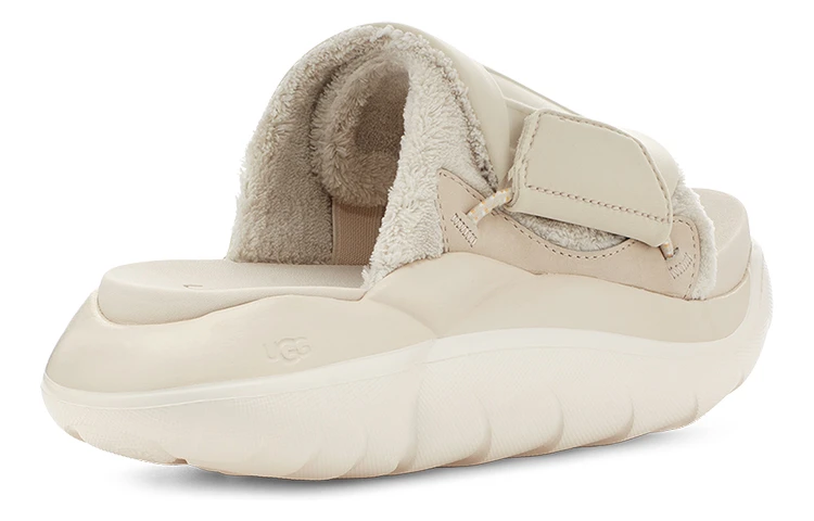 商品[国内直发] UGG|LA 云系列 织物 软底时尚 休闲拖鞋 女款 海盐色,价格¥593,第5张图片详细描述