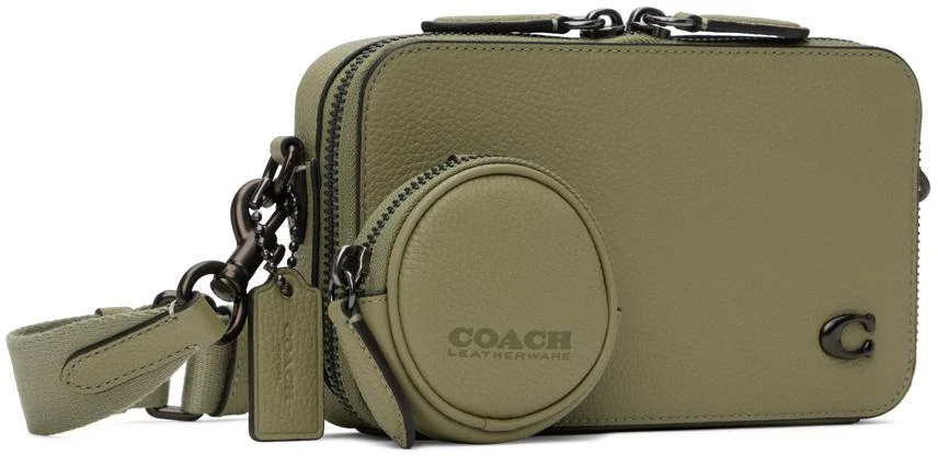 商品Coach|Green Charter Slim Crossbody Bag,价格¥735,第2张图片详细描述