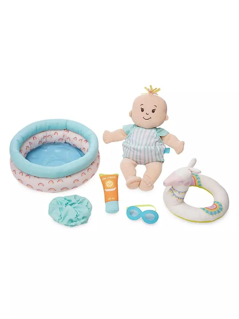 商品Manhattan Toy|Kid's Stella Collection Pool Party 4 Piece Doll Playset,价格¥397,第4张图片详细描述