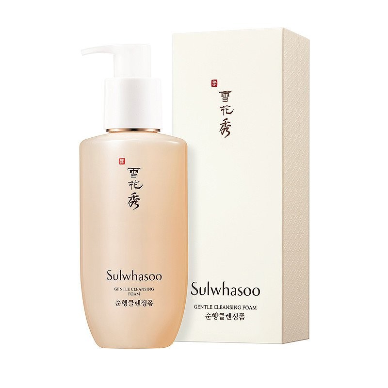 Sulwhasoo 雪花秀 顺行柔和洁颜泡沫洗面奶 200ml新旧版本随机发货商品第2张图片规格展示