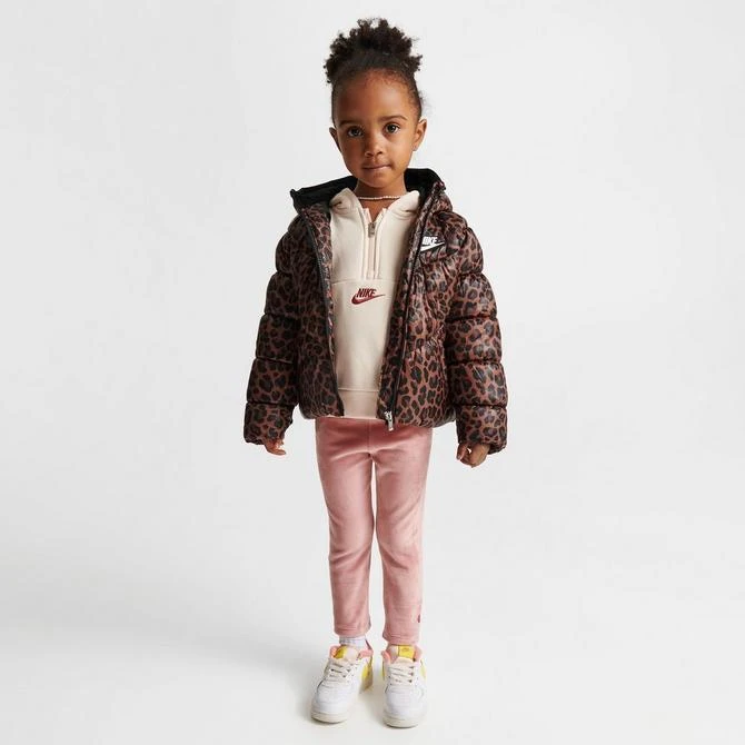 商品NIKE|Girls' Toddler Nike Printed Hooded Puffer Jacket,价格¥332,第2张图片详细描述