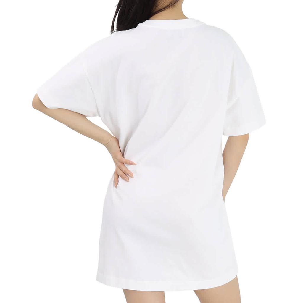 Kenzo Ladies White Tiger Logo Cotton Jersey T-shirt Dress, Size Small商品第3张图片规格展示