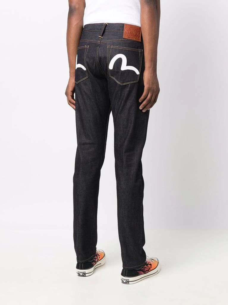 商品Evisu|EVISU - Skinny Cotton Jeans,价格¥2440,第4张图片详细描述