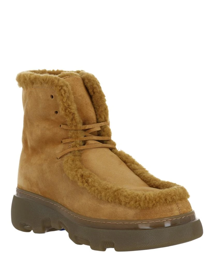 商品Burberry|Creeper Shearling Boots,价格¥1850,第2张图片详细描述