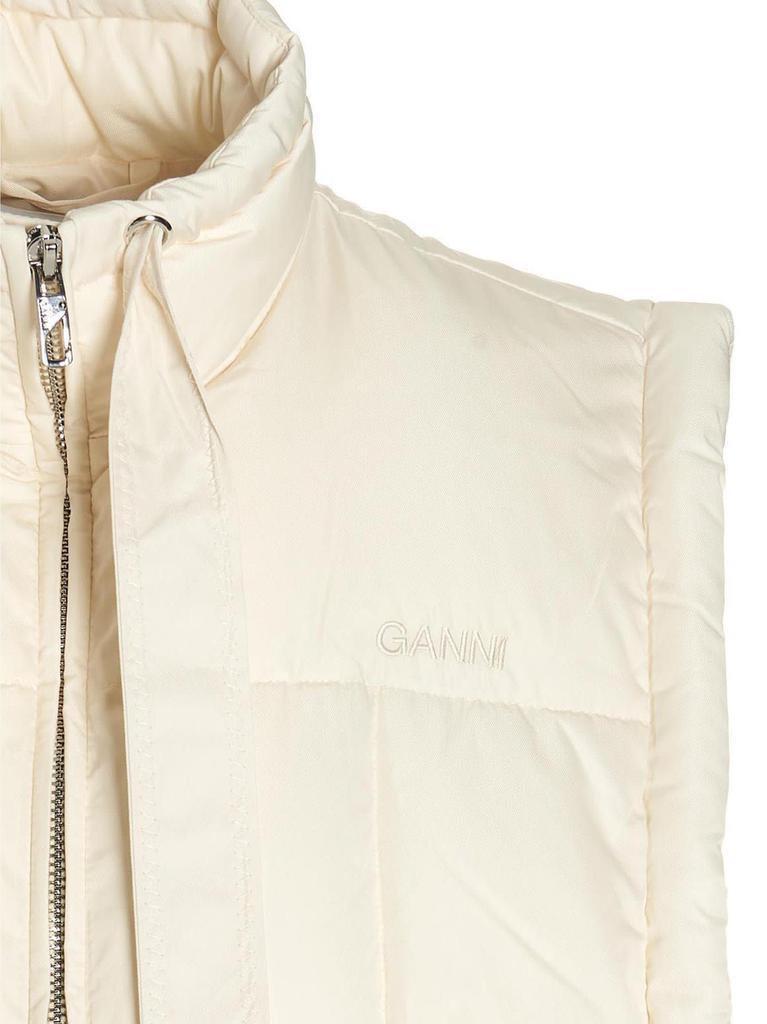 商品Ganni|Ganni Logo Embroidery Vest,价格¥2043,第5张图片详细描述