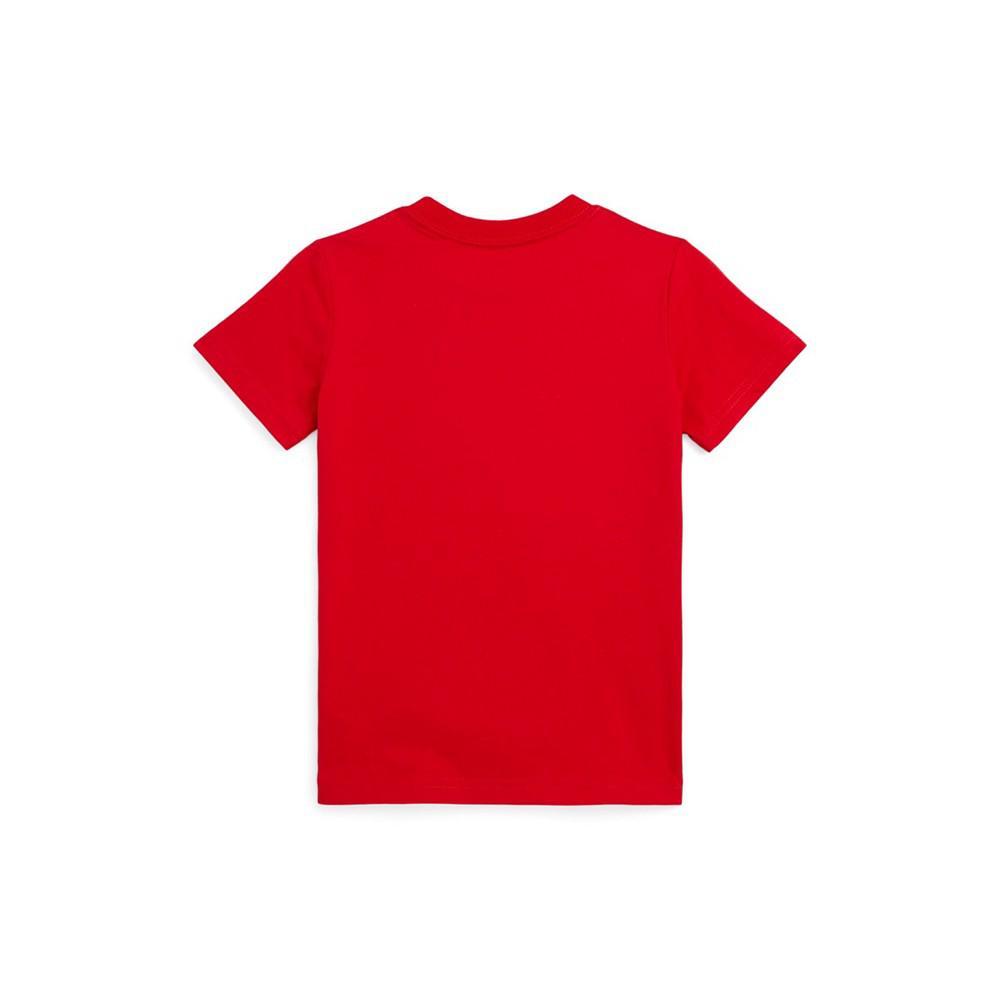 商品Ralph Lauren|Little Boys Big Pony Logo Jersey T-shirt,价格¥155,第4张图片详细描述