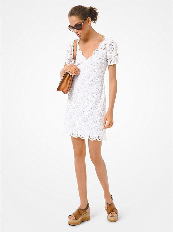 商品Michael Kors|Embellished Broderie Anglaise Cotton Dress,价格¥1754,第1张图片