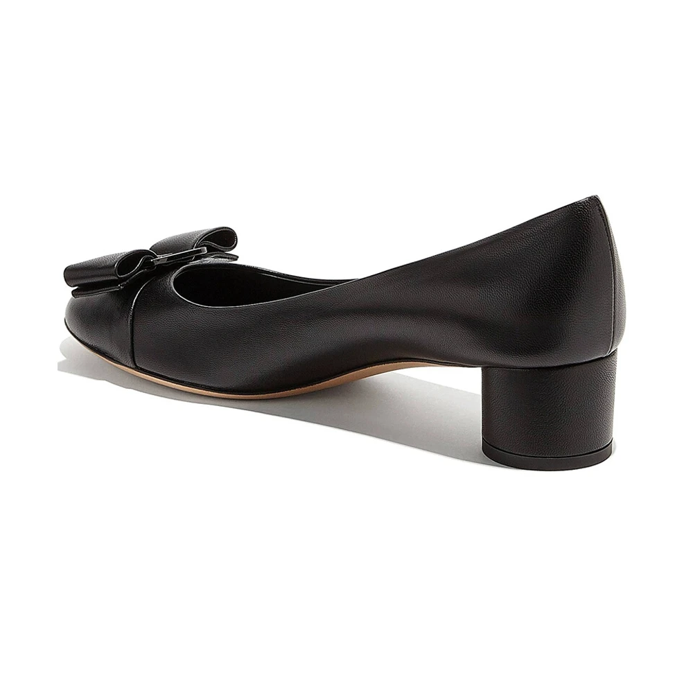 SALVATORE FERRAGAMO 黑色女士低跟鞋 0685762 商品