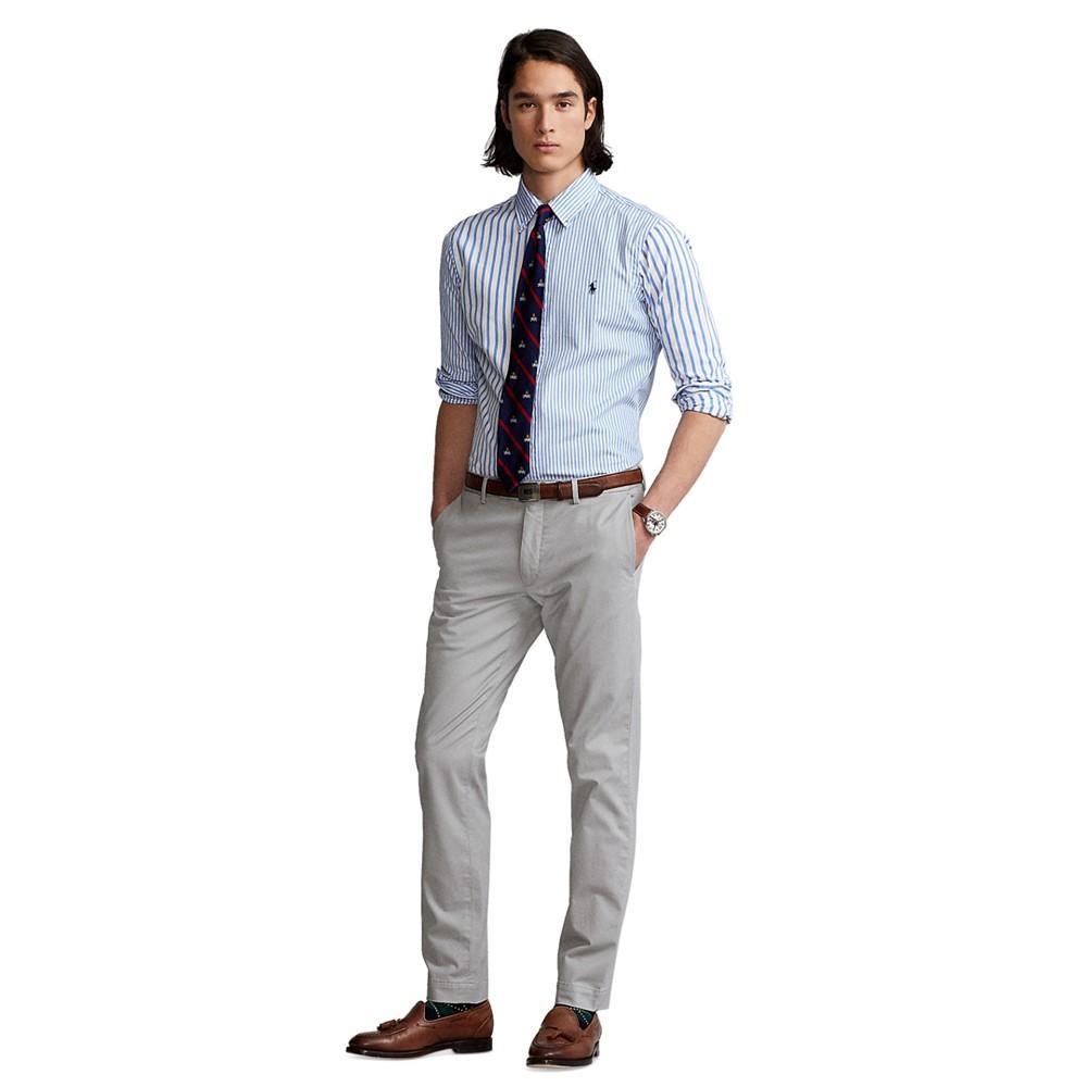 商品Ralph Lauren|Men's Classic-Fit Striped Poplin Fun Shirt,价格¥552,第6张图片详细描述