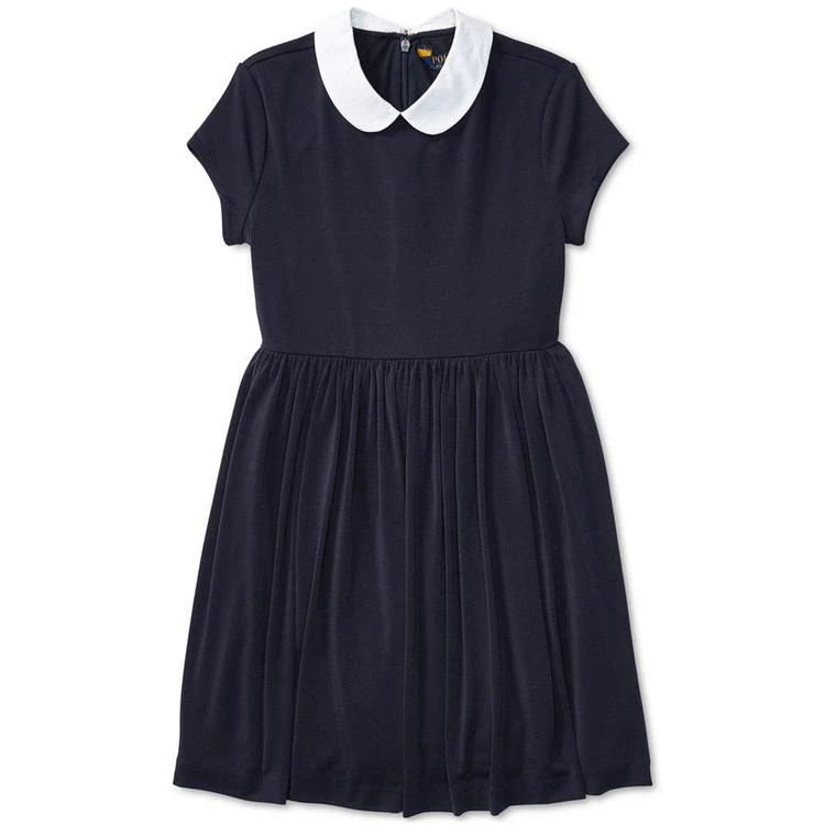 商品Ralph Lauren|Crepe Fit & Flare Dress, Big Girls,价格¥171,第1张图片