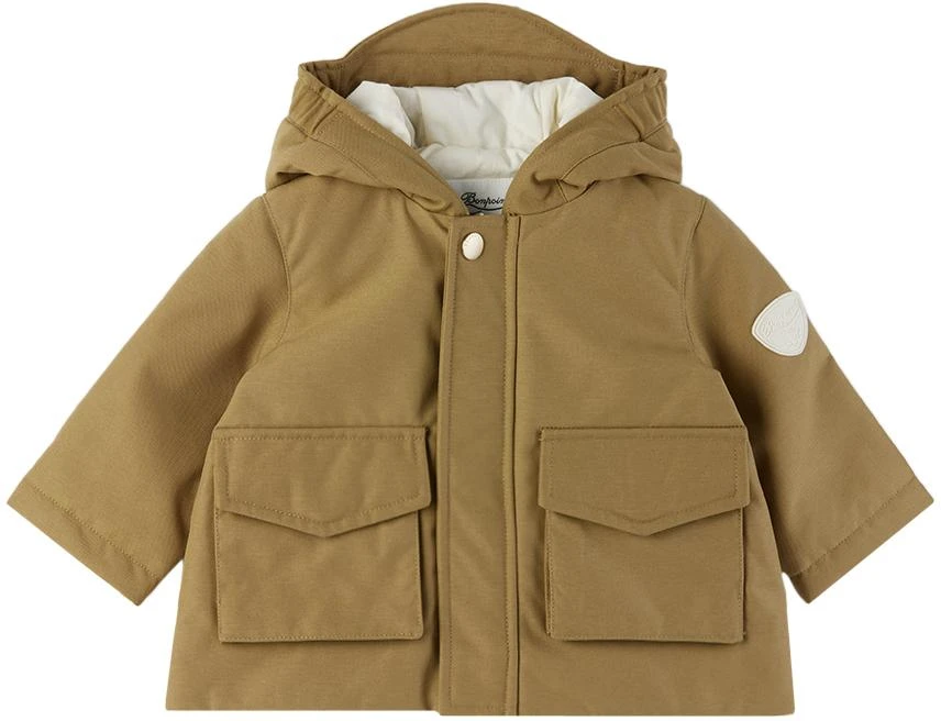 商品Bonpoint|Baby Beige Faustino Jacket,价格¥1047,第1张图片