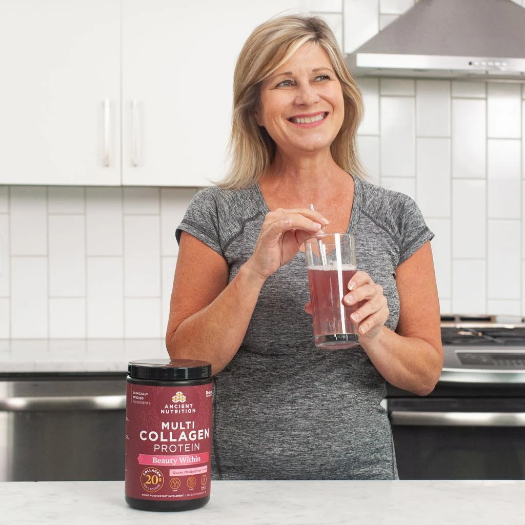 商品Ancient Nutrition|Multi Collagen Protein Beauty Within | Powder (24 Servings),价格¥266,第4张图片详细描述