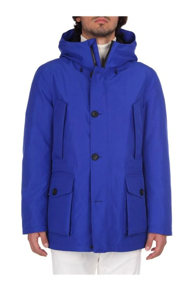 商品Woolrich|Woolrich Coats Blue,价格¥5239,第1张图片