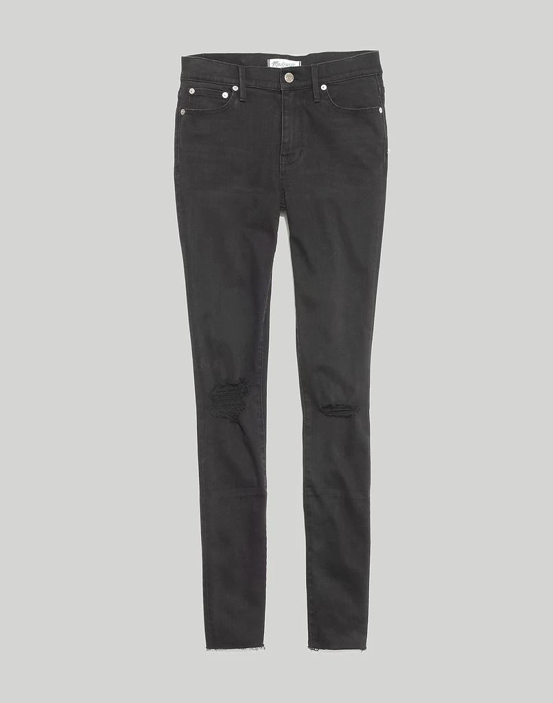 商品Madewell|9" Mid-Rise Skinny Jeans in Black Sea,价格¥159,第5张图片详细描述