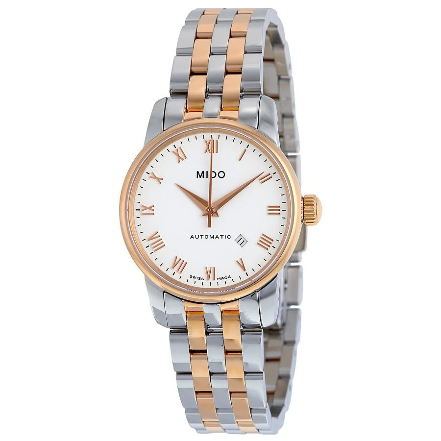商品MIDO|Baroncelli Automatic White Dial Two-tone Ladies Watch M76009N61,价格¥4244,第1张图片