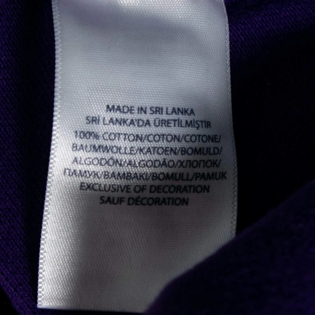 商品[二手商品] Ralph Lauren|Polo Ralph Lauren Purple Cotton Pique Custom Fit Polo T-Shirt L,价格¥808,第5张图片详细描述