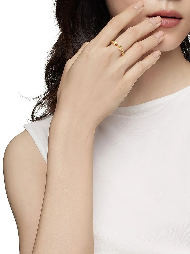 商品David Yurman|Renaissance Ring in 18K Yellow Gold,价格¥7767,第2张图片详细描述
