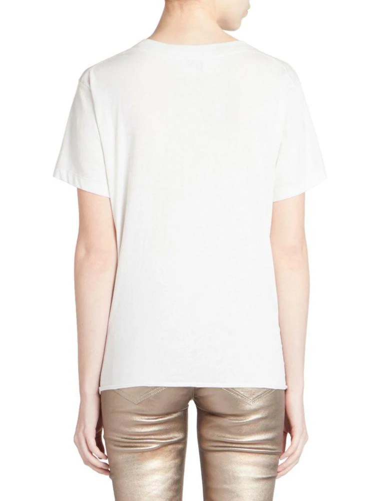 商品Yves Saint Laurent|Saint Laurent - Crewneck Logo Tee,价格¥3659,第2张图片详细描述