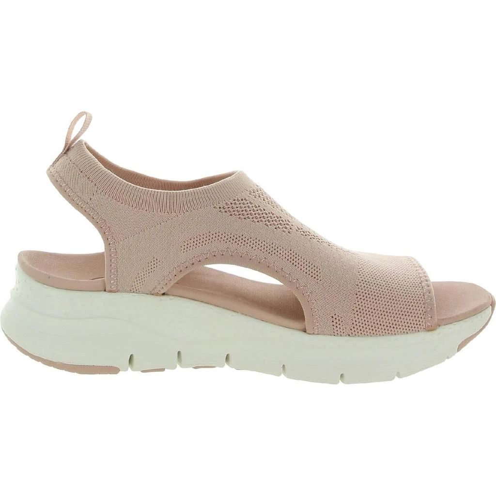 Skechers Womens Arch Fit-City Catch Knit Slingback Wedge Sandals 商品