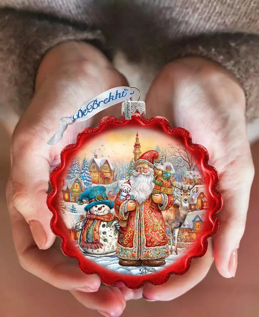 商品Designocracy|Merry Christmas Wreath Mercury Glass Christmas Ornaments G. DeBrekht,价格¥720,第5张�图片详细描述