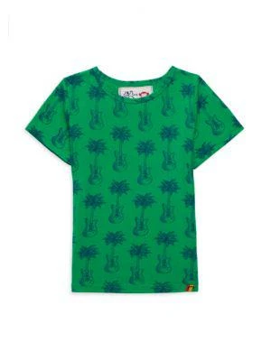 商品Appaman|Little Boy’s & Boy’s Guitar Palm Tree Print T-Shirt,价格¥103,第1张图片