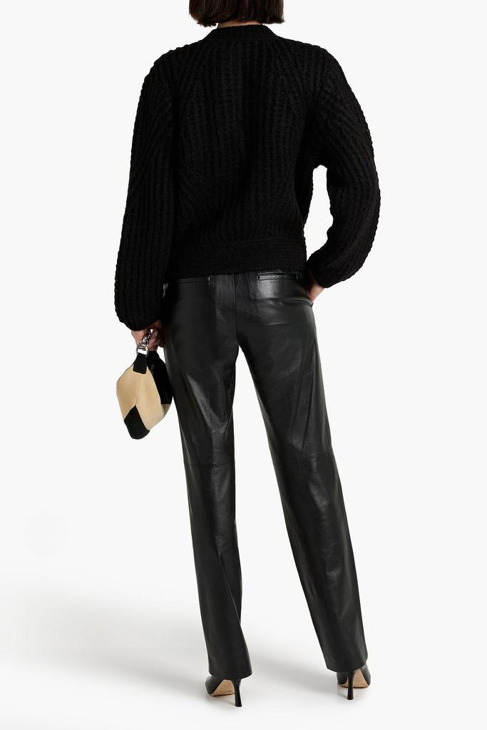 商品3.1 Phillip Lim|Tie-front ribbed-knit sweater,价格¥2061,第3张图片详细描述