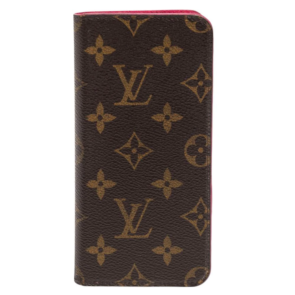 商品[二手商品] Louis Vuitton|Louis Vuitton Monogram Canvas iPhone 6 Plus Folio,价格¥1440,第1张图片