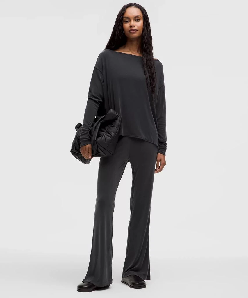 商品Lululemon|Drapey Softstreme Off-The-Shoulder Long-Sleeve Shirt,价格¥413,第2张图片详细描述