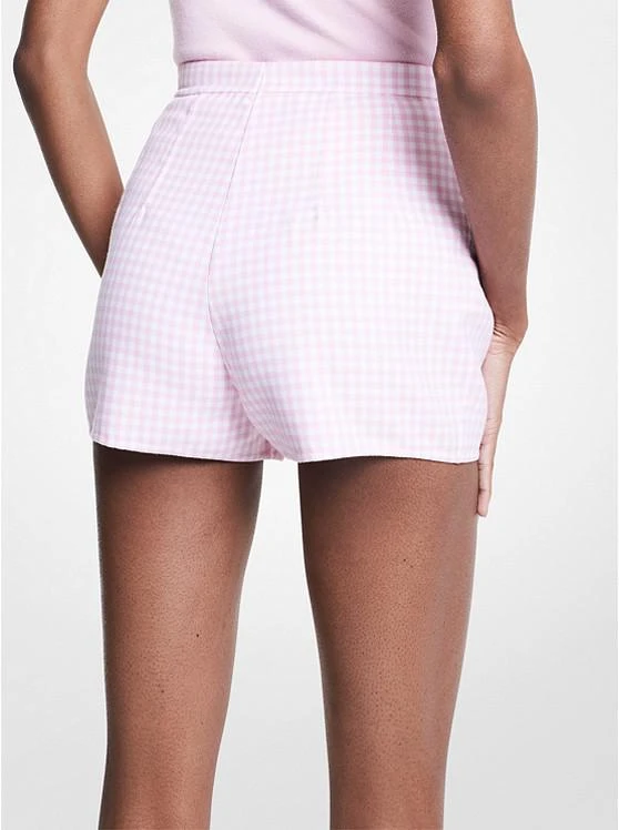 商品Michael Kors|Gingham Double Face Wool Shorts,价格¥1757,第2张图片详细描述