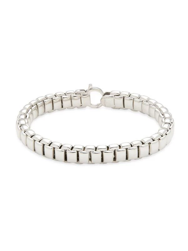 商品Saks Fifth Avenue|​14K White Gold Box Chain Bracelet,价格¥20494,第1张图片