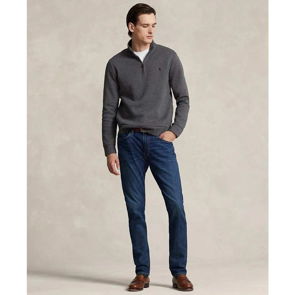 商品Ralph Lauren|Men's Double-Knit Mesh Quarter-Zip Pullover,价格¥674,第4张图片详细描述