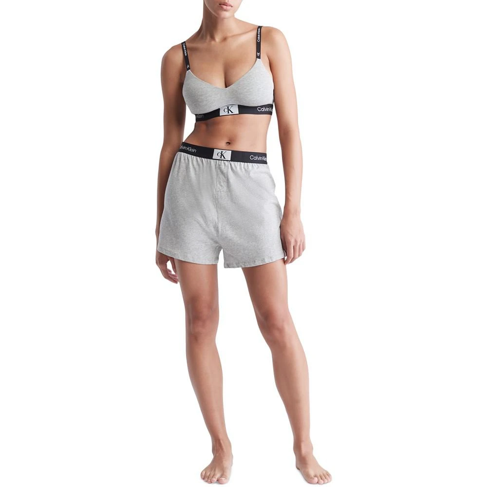 商品Calvin Klein|Women's 1996 Lounge Sleep Shorts QS6947,价格¥226,第2张图片详细描述