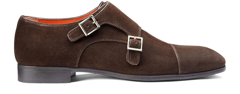 商品Santoni|双搭扣麂皮鞋,价格¥5439,第1张图片
