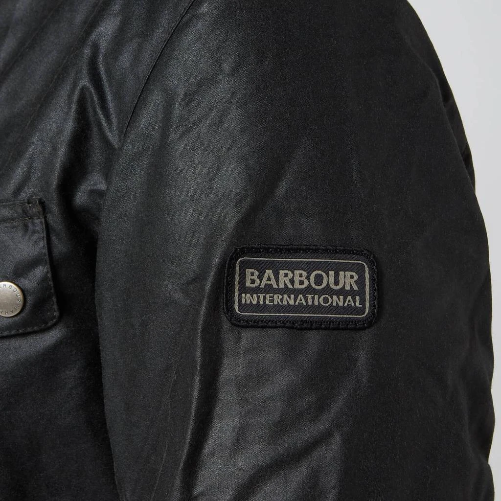 商品Barbour|Barbour International Men's Duke Wax Jacket - Sage,价格¥1970,第4张图片详细描述
