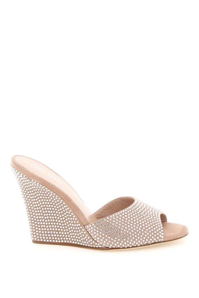商品Paris Texas|Paris texas holly wanda mules with rhinestones,价格¥2736,第1张图片