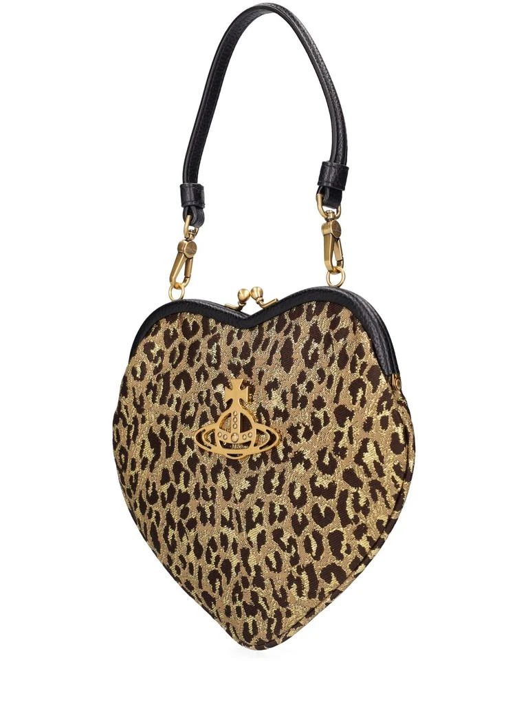 商品Vivienne Westwood|Belle Heart Leo Print Top Handle Bag,价格¥3305,第3张图片详细描述