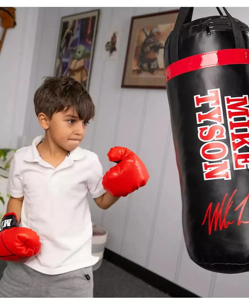 商品World Tech Toys|Mike Tyson Kids Boxing - Punching Bag Hanging and Gloves,价格¥232,第2张图片详细描述