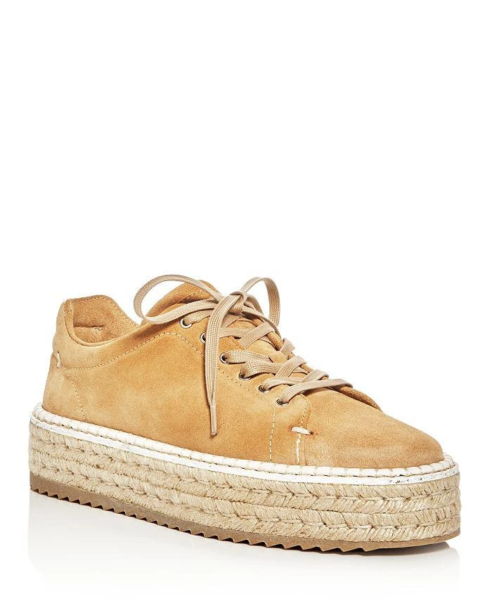 商品Rag & Bone|Women's Kent Suede Platform Espadrille Sneakers,价格¥1963,第1张图片