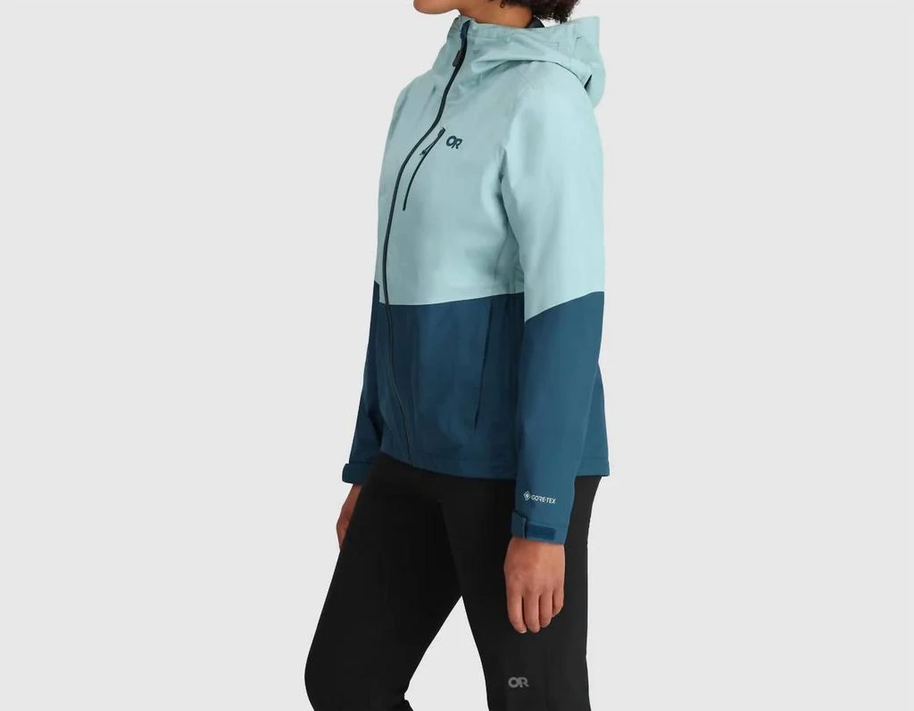 商品Outdoor Research|Womens Aspire Ii Gore-Tex Jacket In Sage/harbor,价格¥1467,第2张图片详细描述