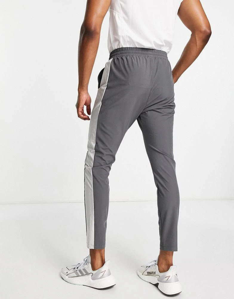 商品South Beach|South Beach polyamide panelled slim fit joggers in grey,价格¥159,第4张图片详细描述