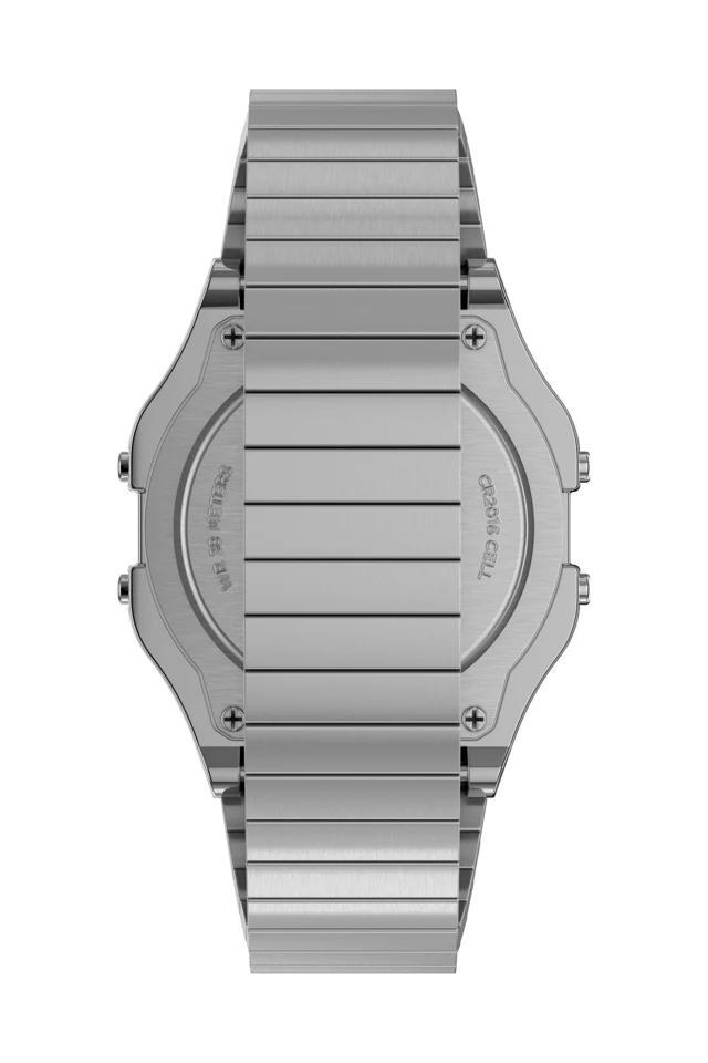 商品Timex|Timex T80 34mm Stainless Steel Expansion Band Watch,价格¥435,第5张图片详细描述