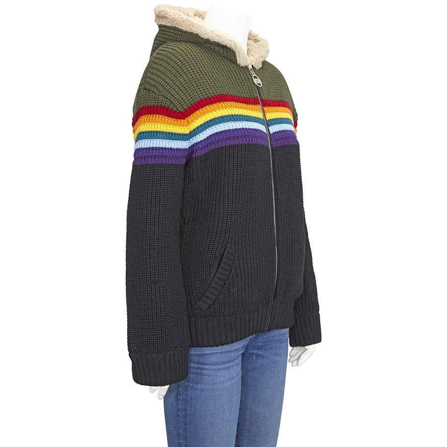 商品GCDS|Ladies Sherpa Lined Rooded Rainbow Sweater,价格¥1675,第2张图片详细描述