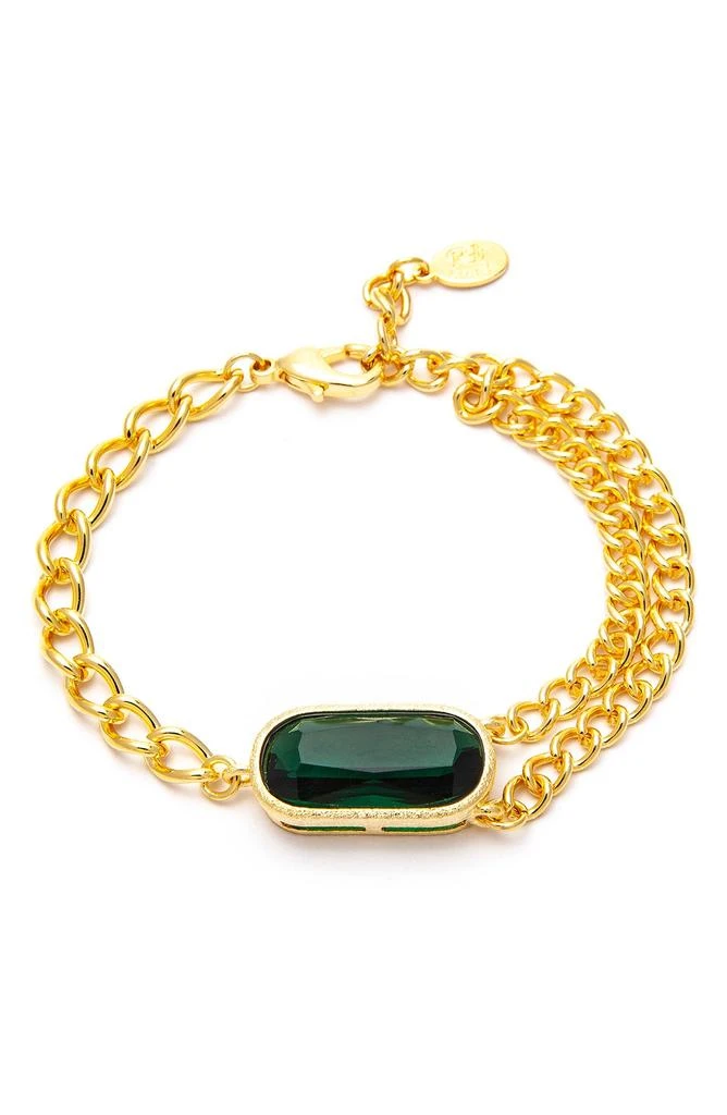商品Rivka Friedman|Multi Chain & Crystal Bracelet,价格¥406,第1张图片