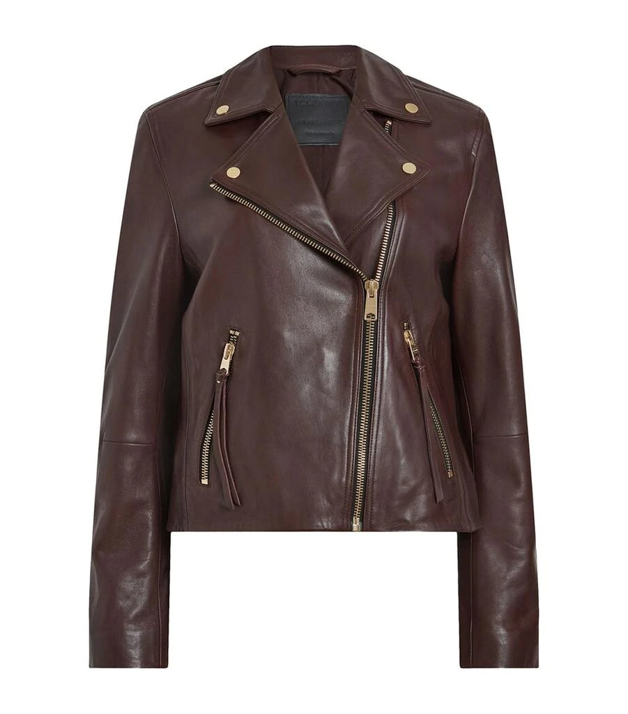 商品ALL SAINTS|Leather Dalby Biker Jacket,价格¥1998,第1张图片