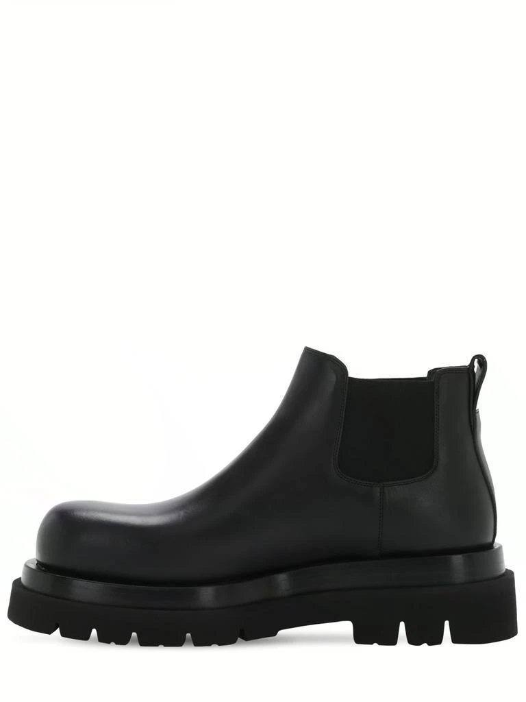 商品Bottega Veneta|Lug Leather Chelsea Mid Boots,价格¥10193,第5张图片详细描述