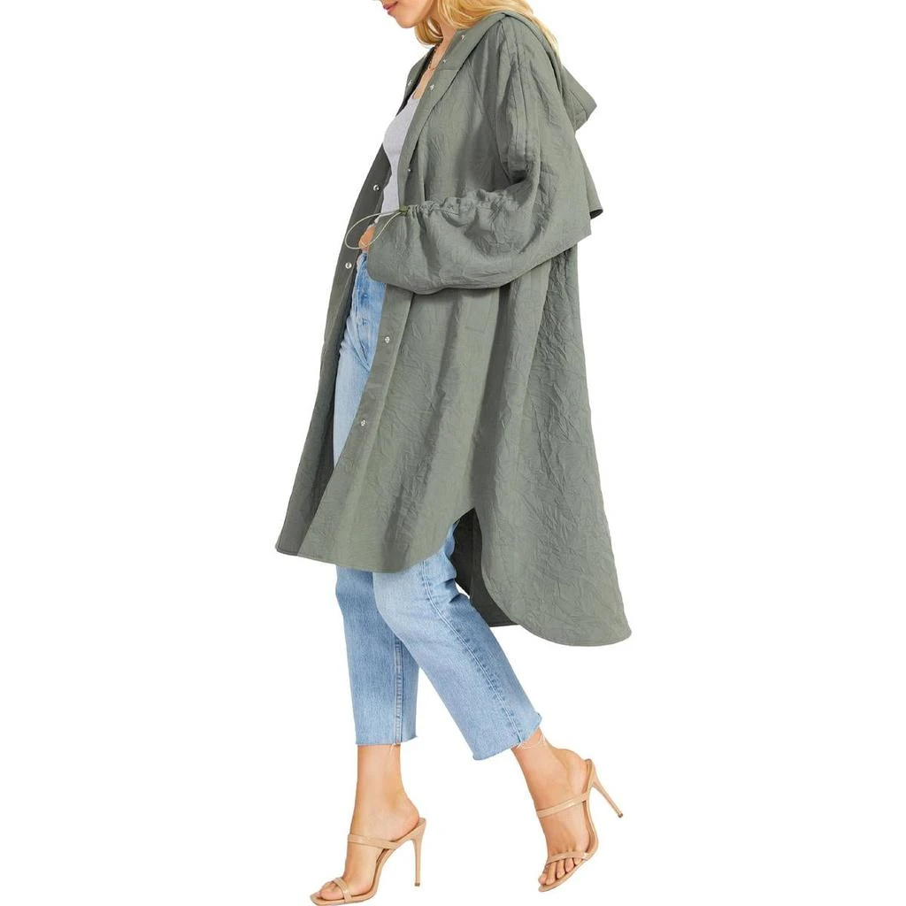 商品BB Dakota by Steve Madden|BB Dakota Going Somewhere Women's Oversized Waterproof Crinkled Trench Coat,价格¥319,第2张图片详细描述